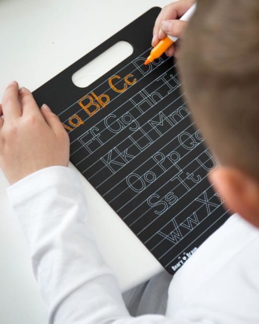 Upper and Lower Case Trace and Wipe Board
