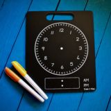 Clock Trace and Wipe Board