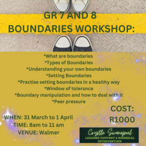 Boundaries 31March